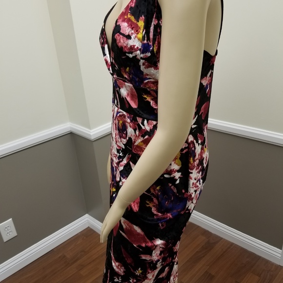 Gorgeous crushed velvet slip dress Plus size- New! - Picture 5 of 7